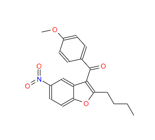 CAS：141627-42-1，2-丁基-3-(4-甲氧基苯甲?；?-5-硝基苯并呋喃